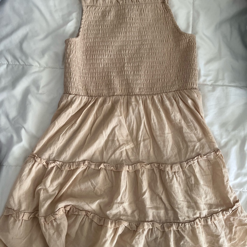 Woman’s smocked dress.